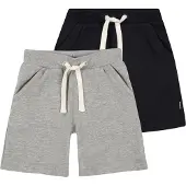 Minymo Broek navy / grijs
