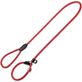 Hunter retrieverlijn voor hond met stop freestyle rood 170x1 cm