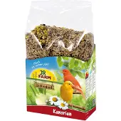 Jr Farm 08402, Semínka, 1 kg, Zaad voor kanaries, Bevat vitamine A, vitamine D3, vitamine E, calcium, koper, ijzer, mangaan, natrium en zink