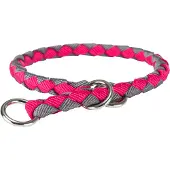 Trixie Cavo Anti-Trek Halsband Fuchsia/grafiet S