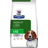 Hill's Pet Nutrition Prescription Diet r/d Weight Reduction Hondenvoer Droog Kip 10 kg