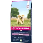 Eukanuba Puppy, voor puppy's, alle rassen, middelgroot (11-25 kg), klein (5-10 kilogram), lam, rijst, 12 kg