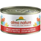 Almo Nature HFC Natural kip met garnalen natvoer kat (70 g) 12 x 70 g