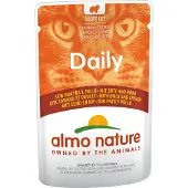 Almo nature Voordeelpakket Daily Menu Maaltijdzakjes 12 x 70 g - Eend en Kip