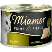Miamor - Fijne filets naturelblik 12x156g - Kip