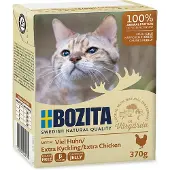 Bozita kip stukjes in gelei natvoer kat 12 x 370 g