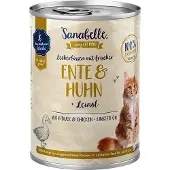Sanabelle Ente &amp; Huhn 400 g Pastete voor volwassen katten