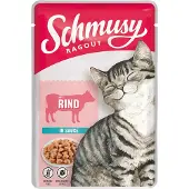 Schmusy RAGOUT met Rindvlees in Saus 22x100 g