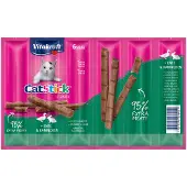 Vitakraft Catstick Classic met eend & konijn kattensnack 10 x 6 sticks