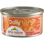 Almo nature Daily Menu Kattenvoer Nat Mousse Zalm 85 Gr