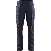 Blakläder Dames stretch werkbroek Denim 42 / Blauw