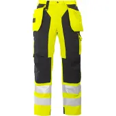 Projob 6506 Signalisatiebroek Met Kniezakken En Spijkerzakken En Iso 20471 Klasse 2 | Maat: C154