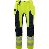 Projob 6513 Signalisatiebroek Met Kniezakken En Spijkerzakken En Iso 20471 Klasse 2 | Maat: C58