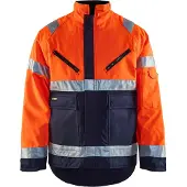 Blakläder 4827-1977 Winterjas High Vis High Vis Oranje/Marineblauw maat XXXL heren