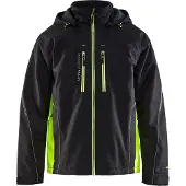 Blakläder Lichtgewicht Winterjas 48901977 | Zwart/High Vis Geel | Maat 4XL - 7330509449059
