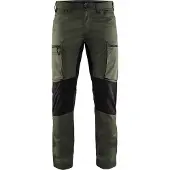 Blakläder Service werkbroek met stretch 1459-1845 - Army Groen/Zwart - C50