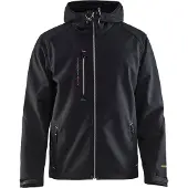 Blakläder 4949-2517 Softshell Jack Zwart/Zilver maat XXXL heren