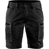 Blakläder Dames stretch korte werkbroek 7149 32 / Zwart