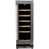 Vinata Wijnklimaatkast Premium Met Rvs Glazen Deur - 18 Flessen