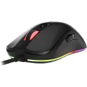 AROZZI Favo 2 Ultra Light Gaming Muis, RGB LED licht, Zwart, Gaming Muis (Bedraad), Muis, Zwart