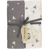 Briljant Birds Organic Swaddle Tornado 2 Stuks Hydrofiel Multidoek