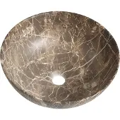 Guido Gusto Waskom Luisa 41x41x15cm marmerlook wit geaderd grijs