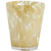 Nordal Tepin drinkglazen beige - set van 6 stuks