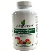 Livinggreens Multivitaminen & mineralen antioxidant (300 tabletten)