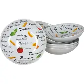 COSY&TRENDY Cosy & Trendy Pastabord - Ø 20 cm x 4.5 cm - Set-6