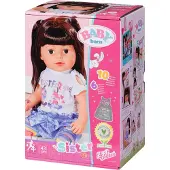 Baby Born Brunette Zus - 43 cm Pop met Accessoires