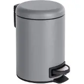 Wenko Pedaalemmer Leman Grijs 3 Liter
