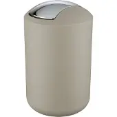Wenko Prullenbak Brasil Taupe 6,5 Liter