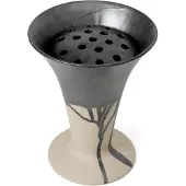 Ferm Living - Flores Vase Sand/Black