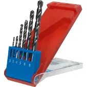 Kwb Borenset silver 2-8 mm 6dlg