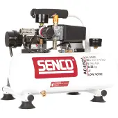 Senco AC4504 Compressor - Geluidsarm - 240W - 8 Bar - 4L - 28L/m