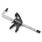 Hultafors Lijmklem QCX 30 zwart - met snelspanner - HU521303 - HU521303