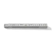Hultafors A59-1-6 Duimstok - Aluminium - 1m