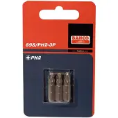 Bahco 3xbits ph4 32mm 1/4" standard | 59S/PH4-3P