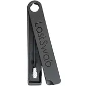 LastSwab LastObject Zwart herbruikbaar wattenstaafje met etui 1 St Stokjes