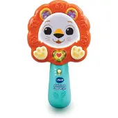 Vtech Baby Kiekeboe Leeuwtje - Interactief Speelgoed - Geluiden, Liedjes & Melodietjes - Regelbaar Volume - Oranje/Blauw