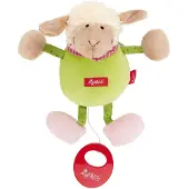 Sigikid Muziekknuffel schaap groen 49310
