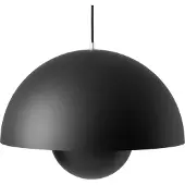 &tradition Flowerpot Vp2 Hanglamp Mat Zwart - Hanglampen Staal Matt Black - 133083A218