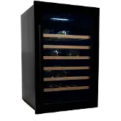 Vinata Wijnklimaatkast Premium Met Zwarte Deur - 48 Flessen