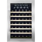 Vinata Wijnklimaatkast Premium Met Rvs Glazen Deur - 48 Flessen
