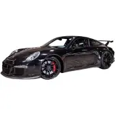 Bburago Schaalmodel Porsche 911 991 2011 1:24 Die-cast Zwart