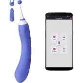 Lovense - Hyphy Dual-End G-spot & Clitoris Vibrator - Paars