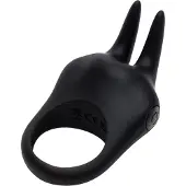 Fifty Shades of Grey - vibrerende penisring met clitorisstimulator - zwart
