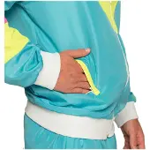 Boland trainingspak retro heren polyester blauw