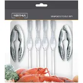 Vin Bouquet FIH384 Set 4 Kreeftvorken En 2 Kreefttangen