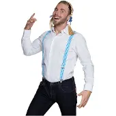 Boland - Diadeem Heidi vlechten Blond - Één maat - Volwassenen - Vrouwen - Bierfeest